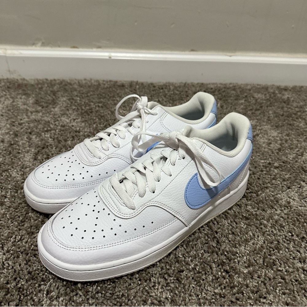 Nike Court Vision Low White Royal Tint Lilac (Women's)
Like New Size 11